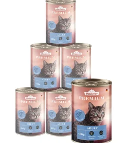 Dehner Premium Nassfutter für Katzen Adult Hot