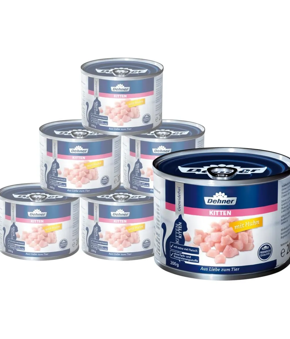 Dehner Premium Nassfutter für Katzen Kitten, /400 g New