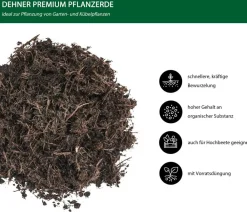 Dehner Premium Pflanzerde, 57 x 40 Liter Clearance