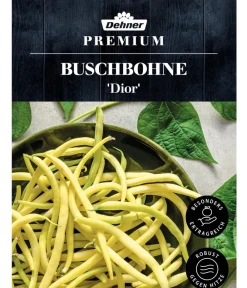 Dehner Gemüsesamen - Premium Samen Buschbohne 'Dior'