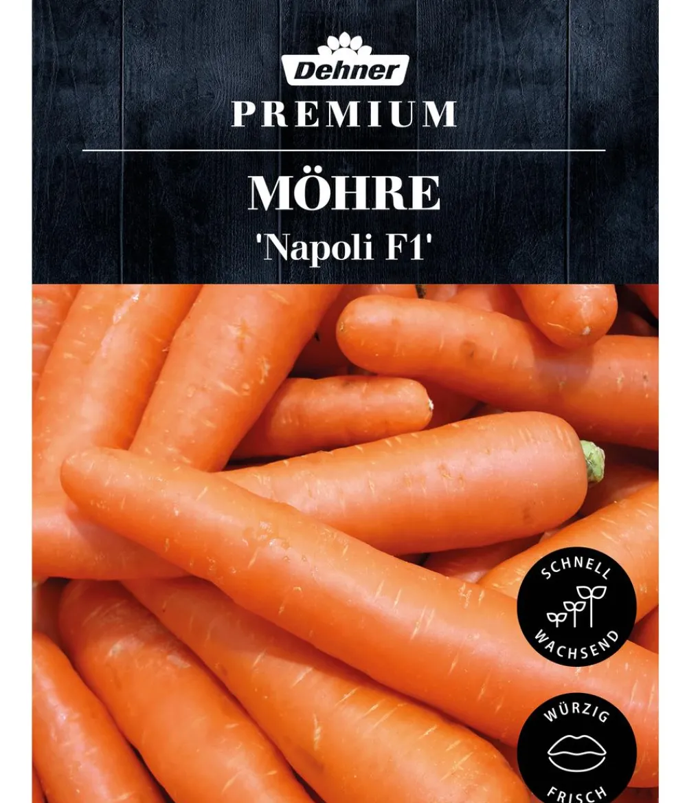 Dehner Premium Samen Möhre 'Napoli F1' Clearance