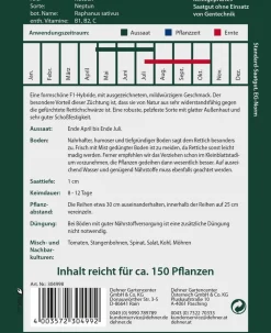Dehner Gemüsesamen > Premium Samen Rettich 'Neptun'