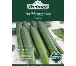 Dehner Gemüsesamen > Premium Samen Treibhausgurke 'Euphya'