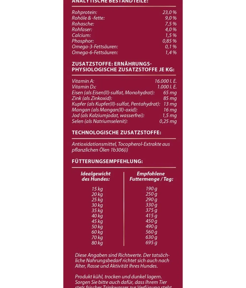 Dehner Premium Trockenfutter Hund > Trockenfutter für Hunde Maxi Adult, Rind & Kartoffel