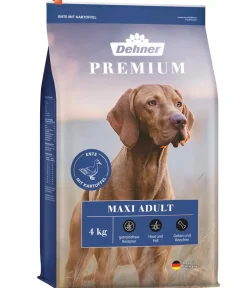 Dehner Premium Trockenfutter Hund > Trockenfutter für Hunde Maxi Adult, Ente & Kartoffel
