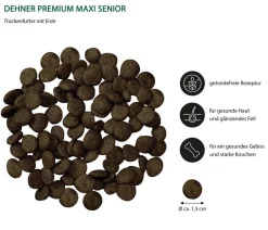 Dehner Premium Trockenfutter Hund > Trockenfutter für Hunde Maxi Senior, Ente & Kartoffel