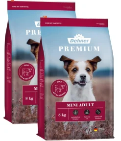 Dehner Premium Trockenfutter Hund > Trockenfutter für Hunde Mini Adult, Rind & Kartoffel