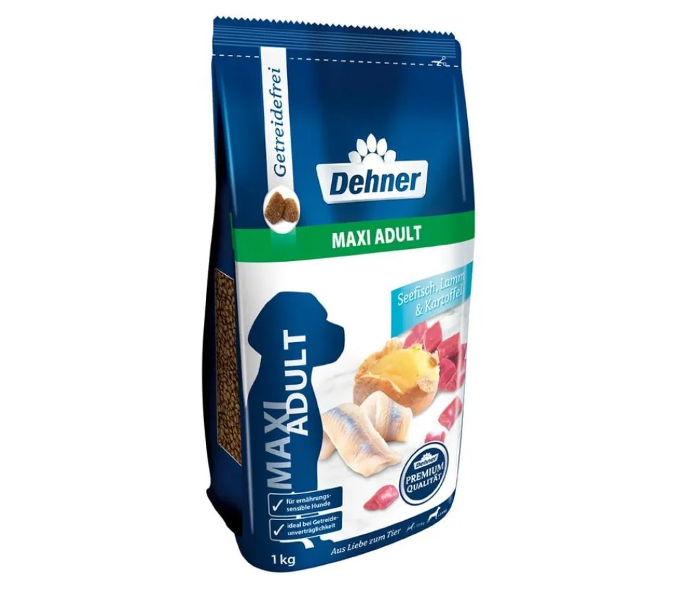 Dehner Premium Trockenfutter für Hunde Maxi Adult, Seefisch mit Kartoffel Online