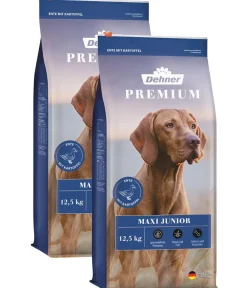Dehner Premium Trockenfutter für Hunde Maxi Junior Discount