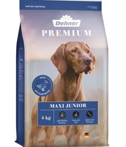 Dehner Premium Trockenfutter Hund - Trockenfutter für Hunde Maxi Junior