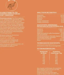 Dehner Premium Trockenfutter Katze - Trockenfutter für Katzen Sensitive Adult, Pute