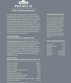 Dehner Premium Zwerghamsterfutter, 750 g Best