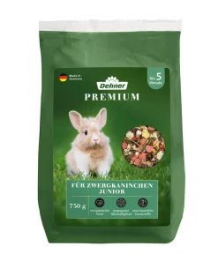 Dehner Premium Kleintierfutter > Zwergkaninchenfutter Junior, 750 g