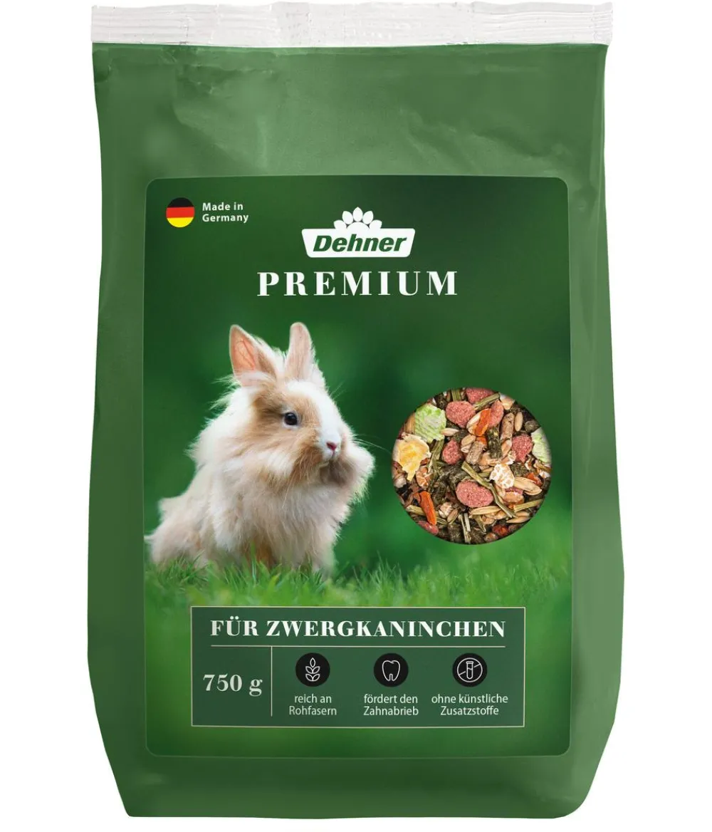 Dehner Premium Zwergkaninchenfutter New