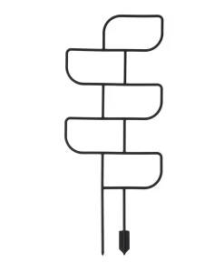 Dehner Rankhilfe-Set Geometrisch, 2-teilig Schwarz Online