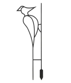 Dehner Mehr Blumentopfzubehör > Rankhilfe-Set Vogel, 2-teilig