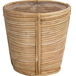 Dehner Rattan-Korb Bibek, konisch, Hellbraun Sale