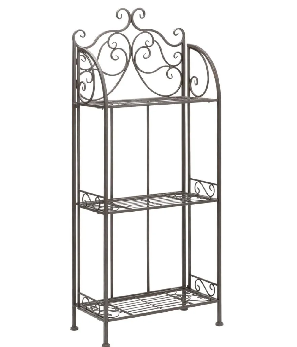 Dehner Regal Antik, ca. B52,5/H127/T27 cm Braun Discount