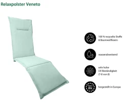 Dehner Relax- & Liegenauflagen > Relaxauflage Veneto, ca. B50/H4/T168 cm