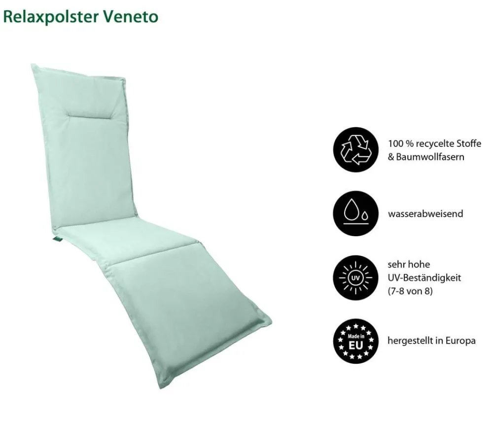 Dehner Relax- & Liegenauflagen > Relaxauflage Veneto, ca. B50/H4/T168 cm