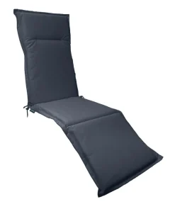 Dehner Relaxauflage Veneto, ca. B50/H4/T168 cm Dunkelgrau Best
