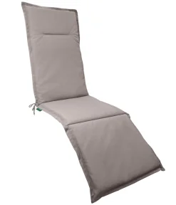 Dehner Relax- & Liegenauflagen - Relaxauflage Veneto, ca. B50/H4/T168 cm Taupe