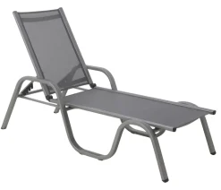 Dehner Klappliegen|Relaxliegen - Relaxliege Chicago Grau