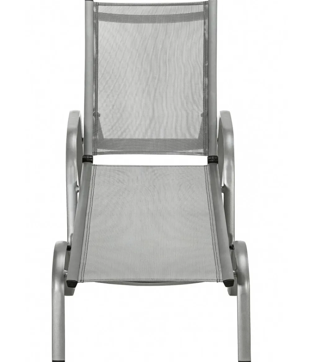 Dehner Klappliegen|Relaxliegen - Relaxliege Chicago Grau