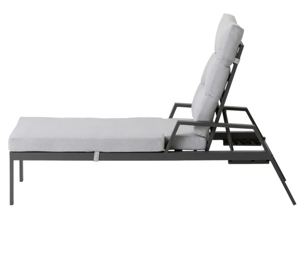 Dehner Relaxliegen|Gartenliegen Aluminium > Relaxliege Formentera, ca. B66/H97/T188,5 cm