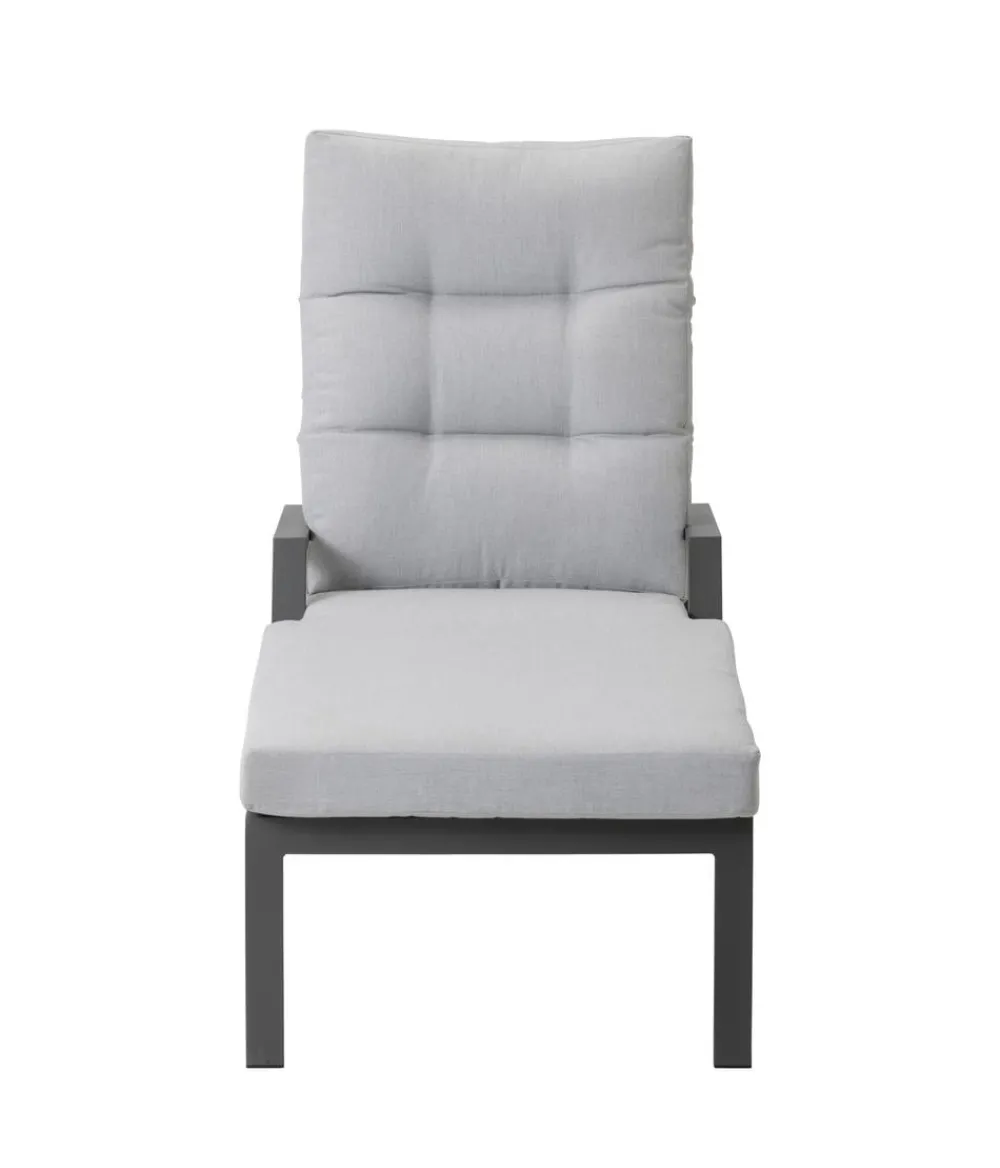 Dehner Relaxliegen|Gartenliegen Aluminium > Relaxliege Formentera, ca. B66/H97/T188,5 cm
