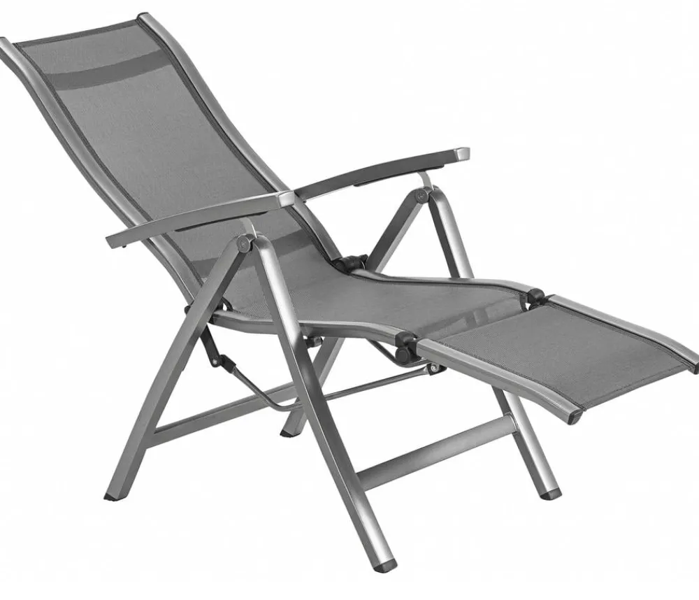Dehner Relaxstuhl Chicago Grau Clearance
