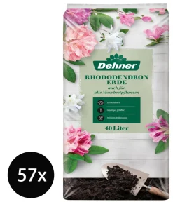 Dehner Blumenerde > Rhododendronerde, 57 x 40 Liter
