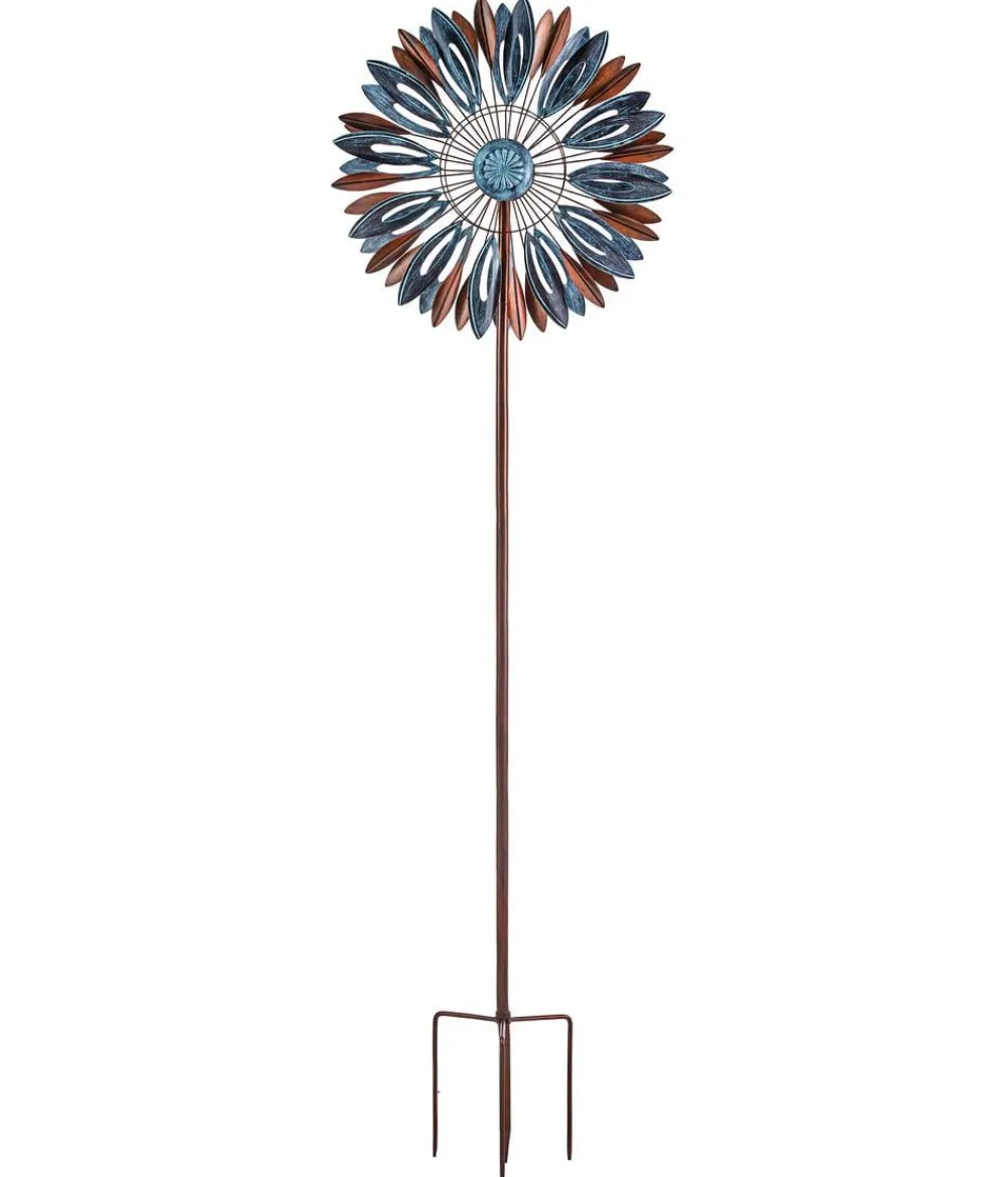 Dehner Windspiele & Gartenstecker - Riesen Windrad, /, ca. Ø61/H213 cm