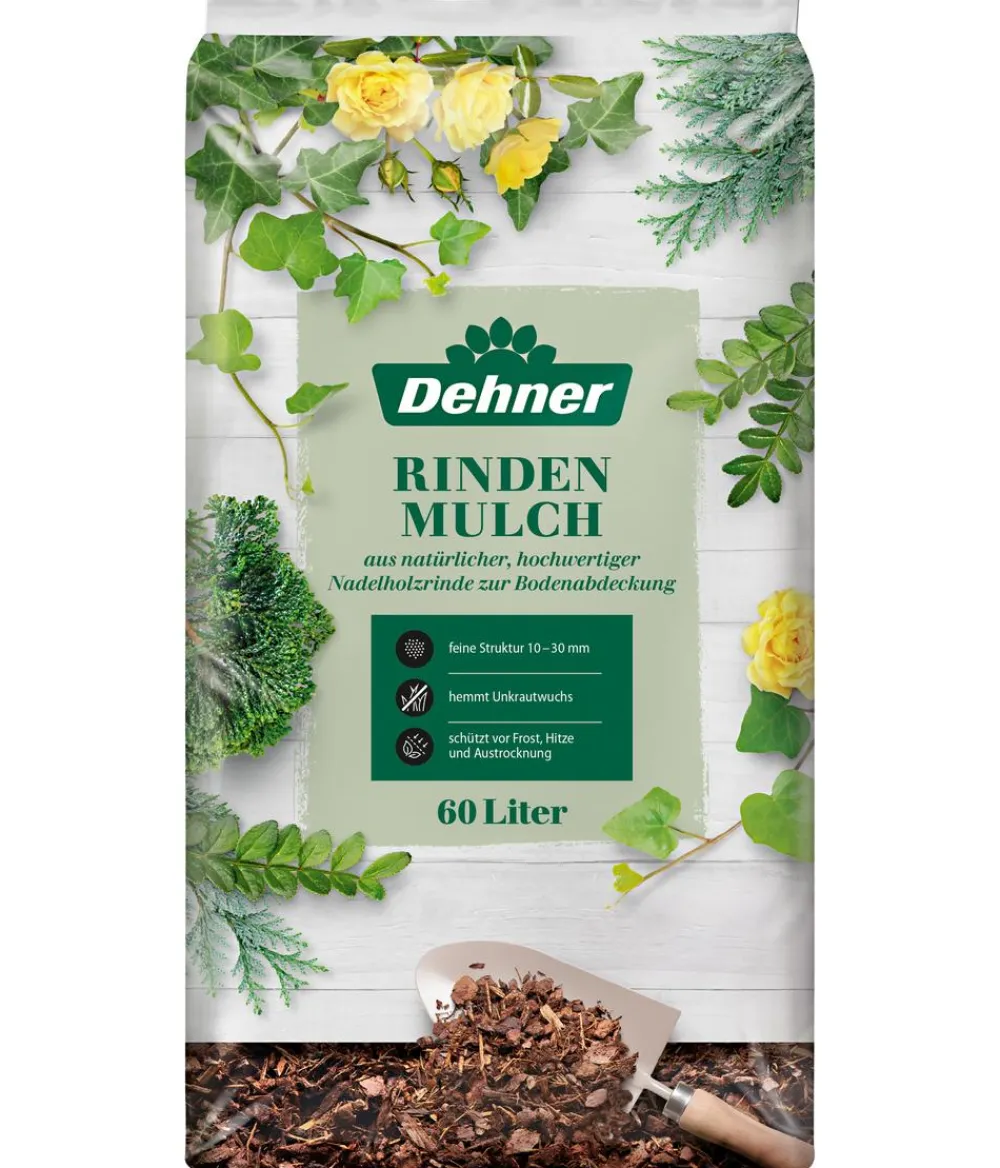 Dehner Rindenmulch > Rindenmulch fein, 60 l