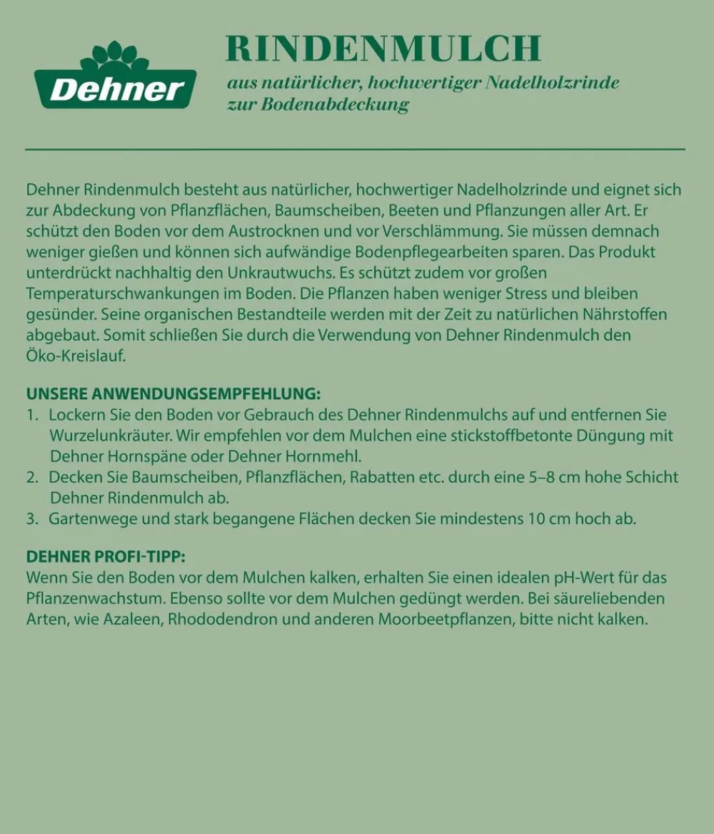 Dehner Rindenmulch grob, 50 l Online