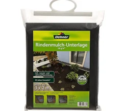 Dehner Pflanzenfolien & Ernteschutz > Rindenmulch-Unterlage, ca. L300/B200 cm
