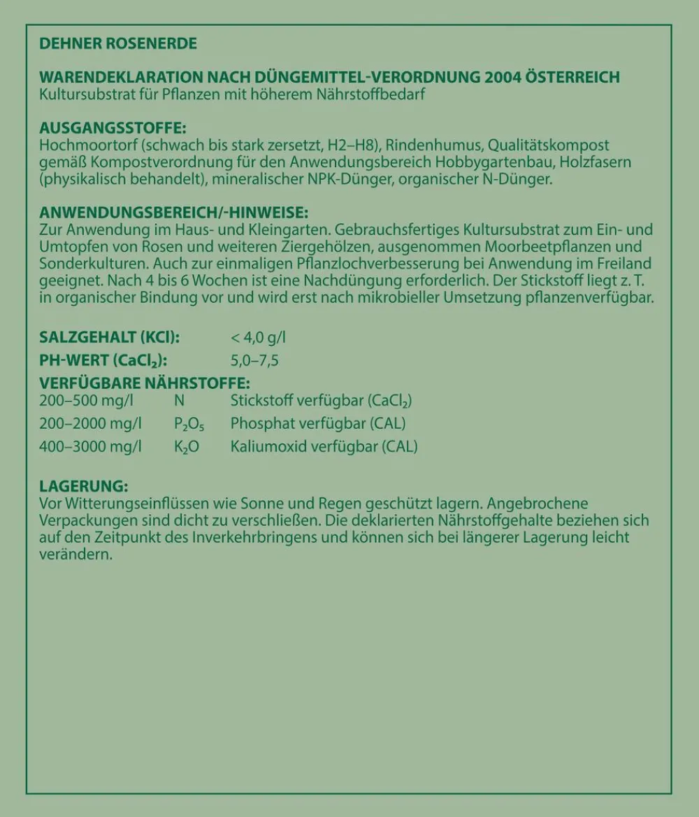 Dehner Rosenerde, 57 x 40 Liter Discount
