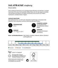 Dehner Saatband Salatrauke einjährig, L5 m Online
