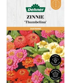 Dehner Saatband Zinnie 'Thumbelina', L5 m New