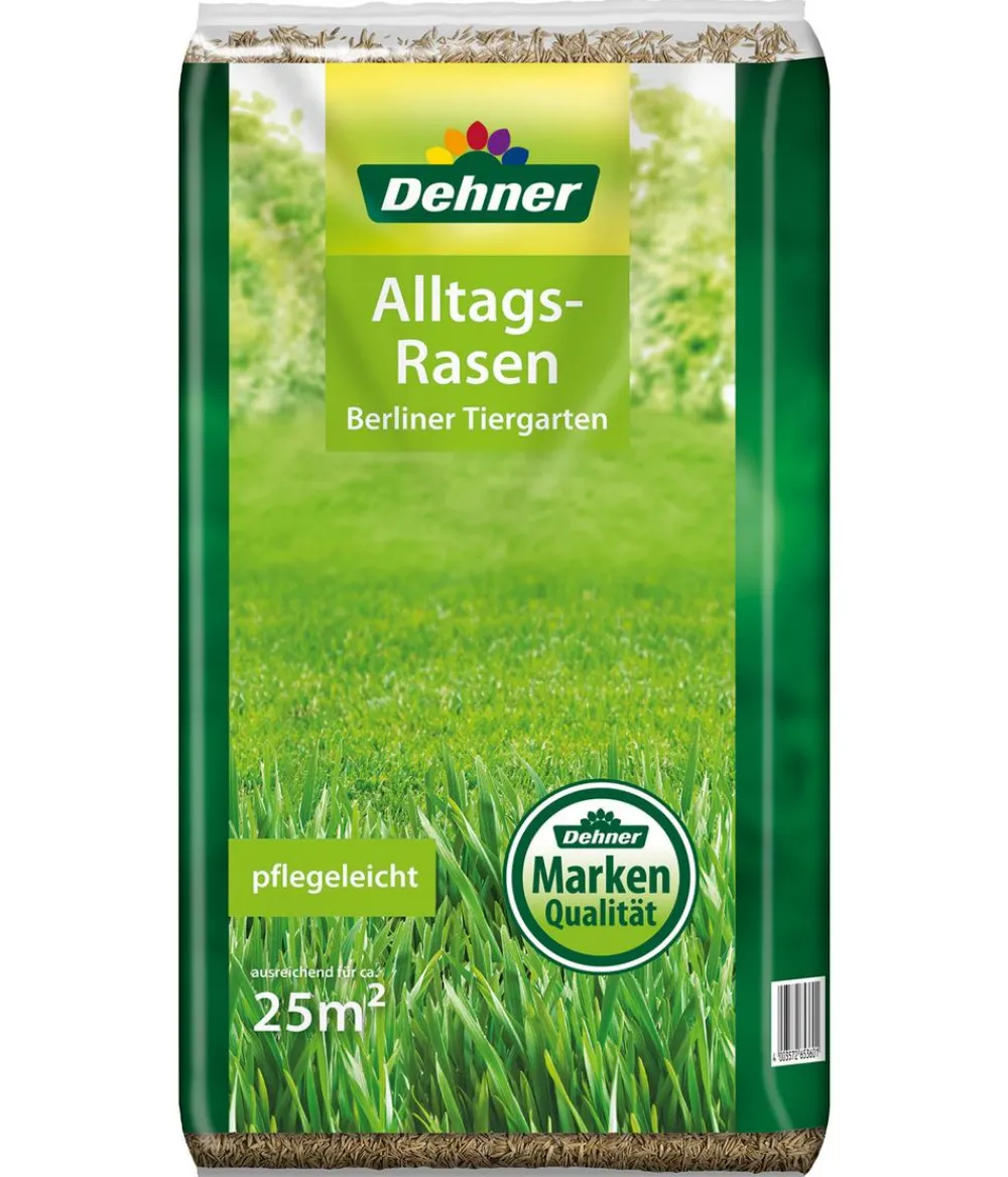 Dehner Rasensamen - Saatgut Alltags-Rasen Berliner Tiergarten, 750 g