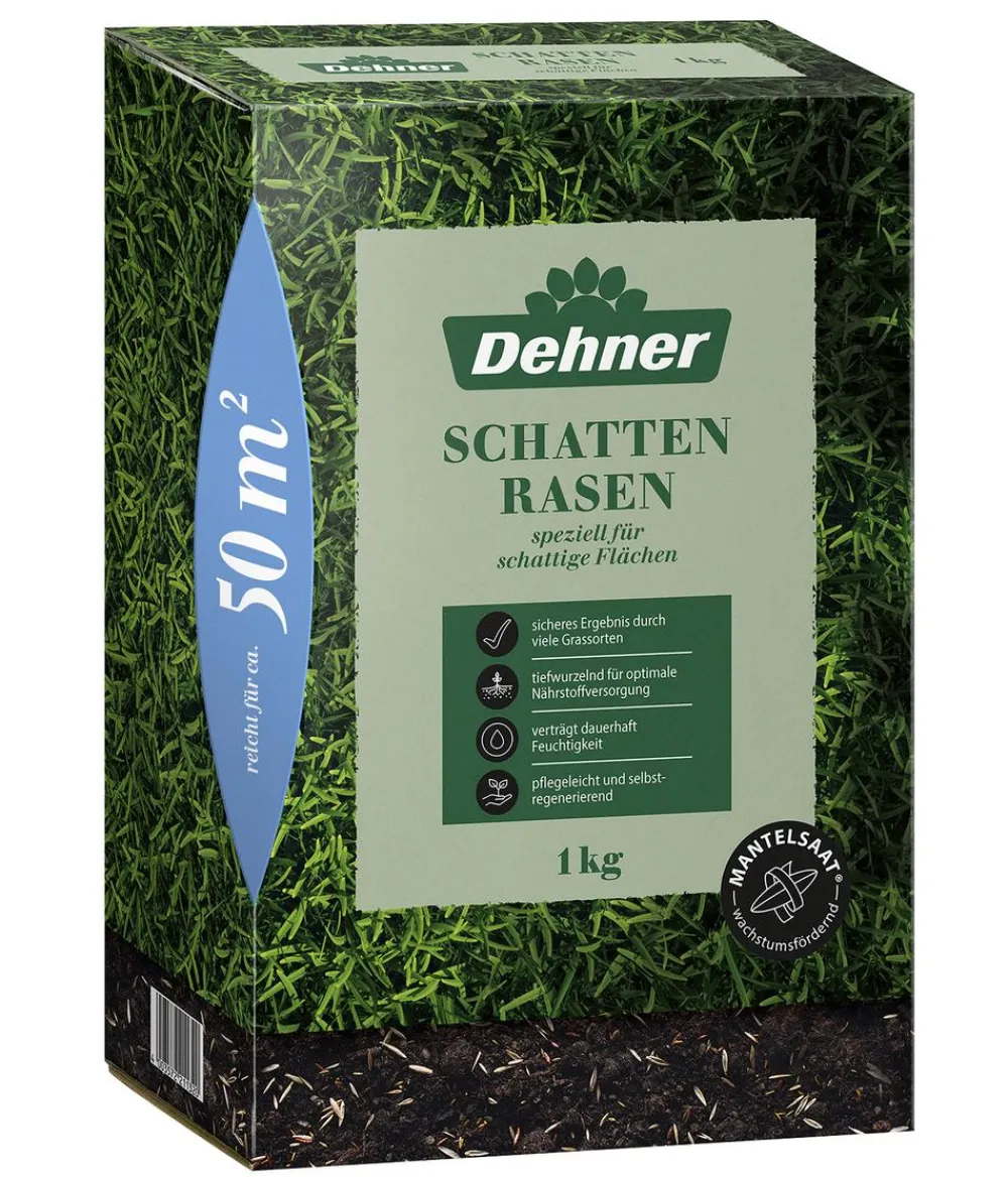 Dehner Rasensamen - Saatgut Schattenrasen