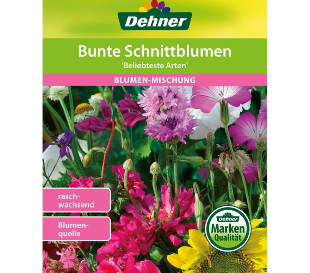 Dehner Samen Blumenmischung 'e Schnittblumen' Bunt Online