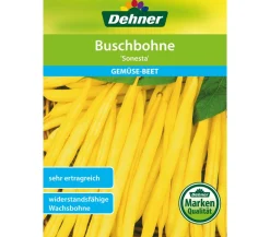 Dehner Gemüsesamen - Samen Buschbohne 'Sonesta' Gelb