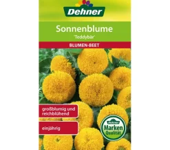 Dehner Blumensamen > Samen für Sonnenblume 'Teddybär'