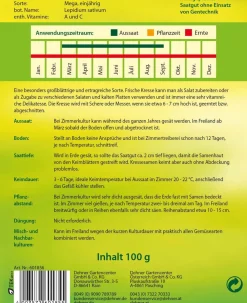 Dehner Samen Gartenkresse 'Mega' New