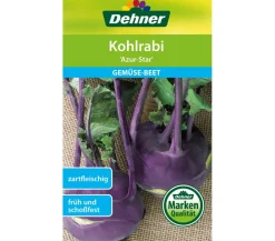 Dehner Gemüsesamen - Samen Kohlrabi 'Azur-Star'