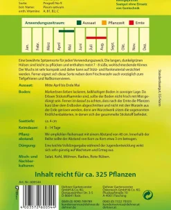 Dehner Gemüsesamen > Samen Markerbse 'Progreß No 9'