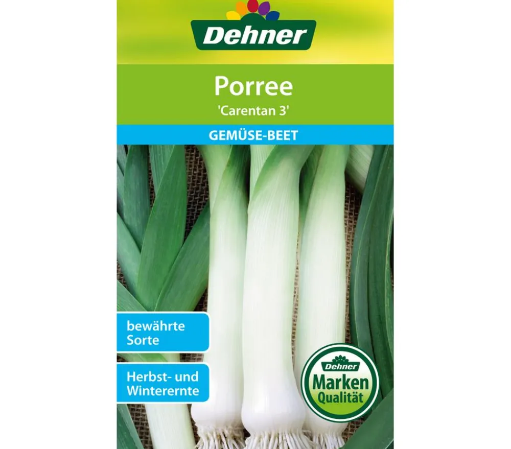 Dehner Gemüsesamen - Samen Porree 'Carentan 3'