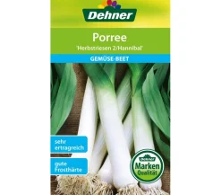 Dehner Gemüsesamen - Samen Porree 'Herbstriesen 2/Hannibal'