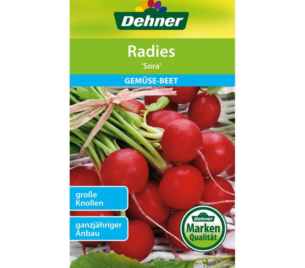 Dehner Gemüsesamen > Samen Radies 'Sora'